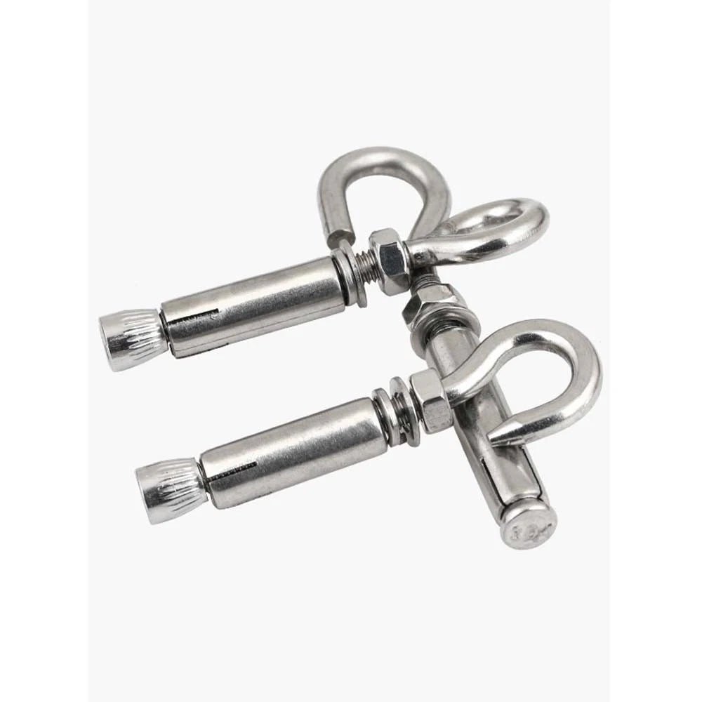 Closed Eye Bolt Expansion Anchor Screws for Concrete Wall — M6 M8 M10 M12