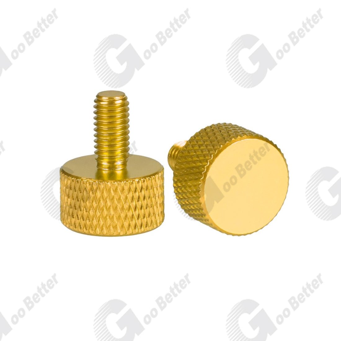 Knurled Thumb Screws M5 M6 Aluminum Alloy DIY Hand Tighten Grip Knob Bolts - HomeDIYer