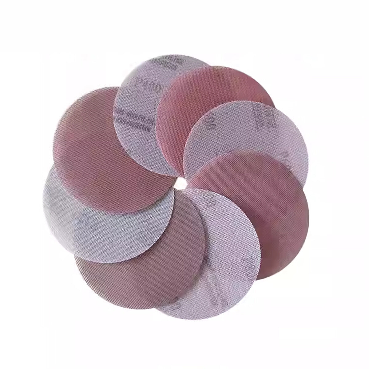 3" 5" 6" Mesh Sanding Discs — P80 to P1000 Grit Hook & Loop Sandpaper for Random Orbital Sanders