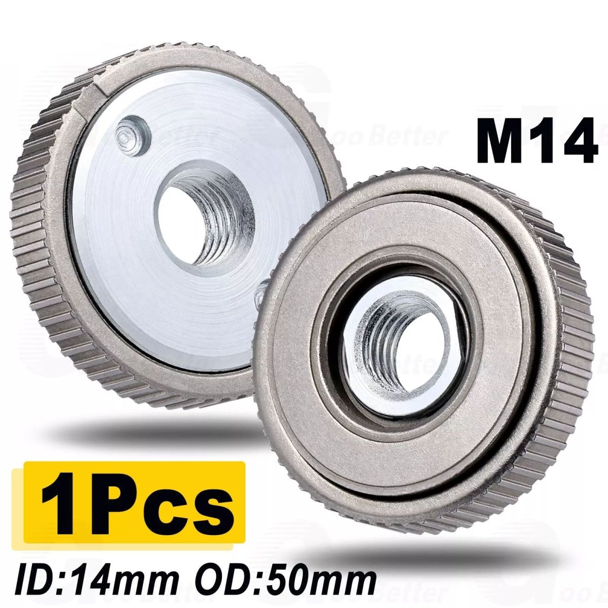 M14 Quick Change Release Angle Grinder Locking Nut Attachments for Dewalt Makita - HomeDIYer
