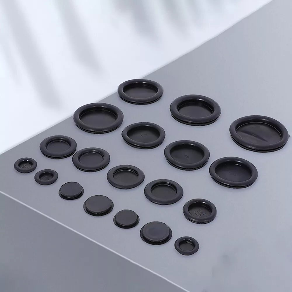 Blanking Grommets Rubber Grommet Closed Gromet Blind Plug Bung Bungs - All Sizes - HomeDIYer