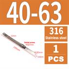 304/316 Stainless Steel Band Clamp 21 - 127mm for Magnetic Level Indicator & Pipes - HomeDIYer