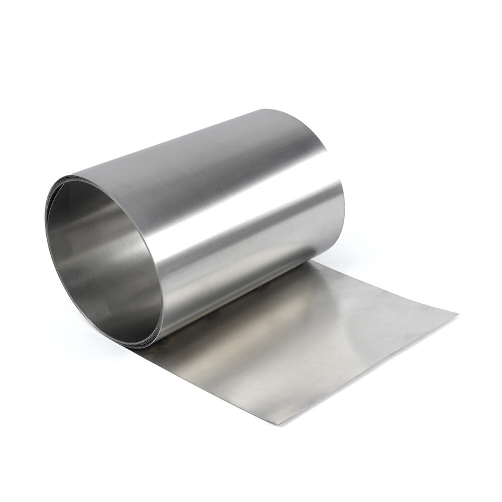 304 Stainless Steel Thin Plate Band Foil Sheet Strip Roll 0.05mm-0.5mm Thickness