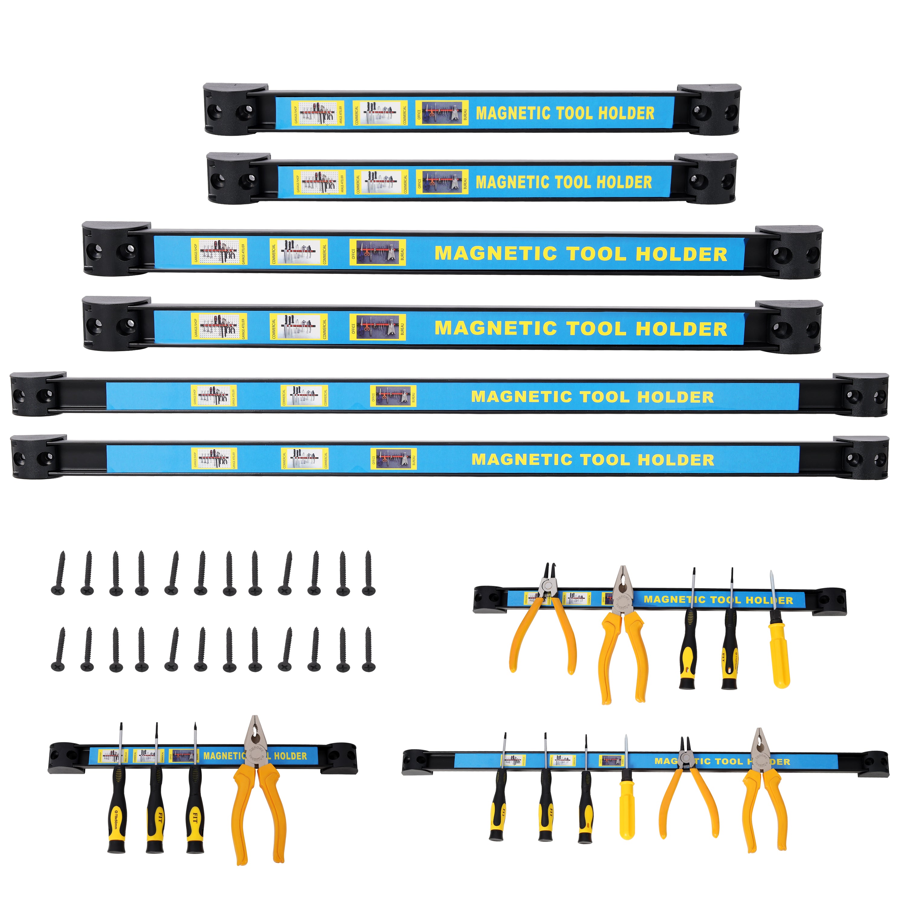 Heavy Duty Magnetic Tool Holder Bar
