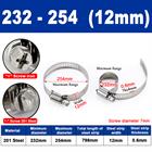 Stainless Steel Hose Clamps Jubilee Type Pipe Tube Clips 201steel 6mm To 289mm