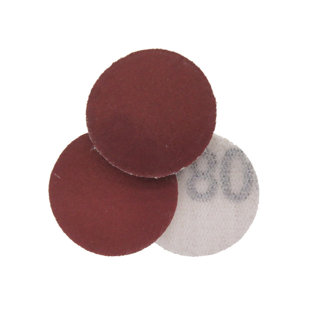 Round Dry Wet Sanding Disc Sandpaper Hook Loop Red 1 inch 25mm 60-2000 Grit