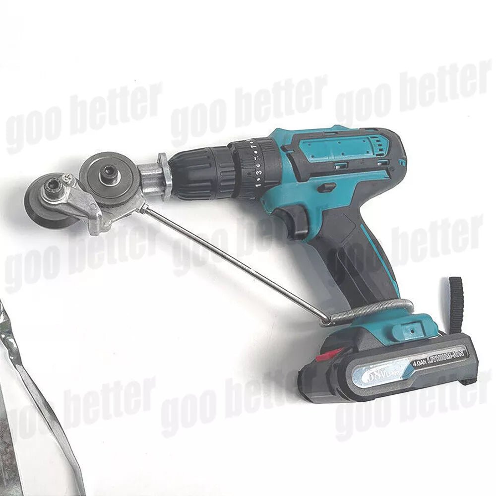 Electric Drill Attachment Nibblers for Cutting Sheet Metal Cutter Saw Tool Kit - HomeDIYer