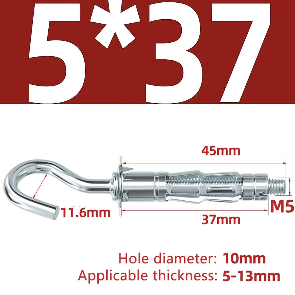 M4–M8 Metal Drywall Expansion Bolts | Hollow Wall Anchors for Plasterboard & Drywall