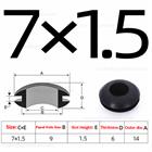 Wiring Grommets - Rubber Open Grommet - Cable Hole Plug Bung Wire Cable Protect