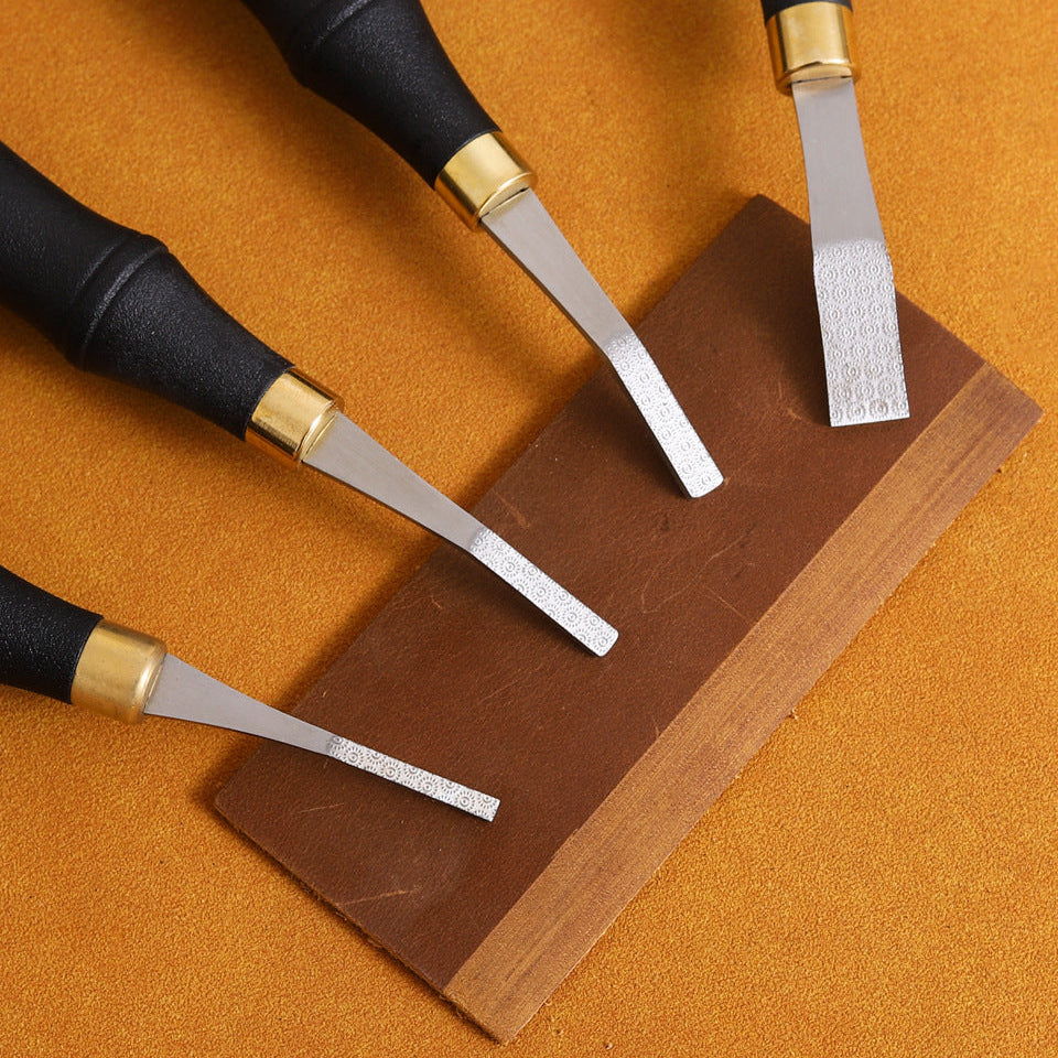 Leather Roughing File – Stainless Steel Surface Prep Tool for Leathercraft Gluing