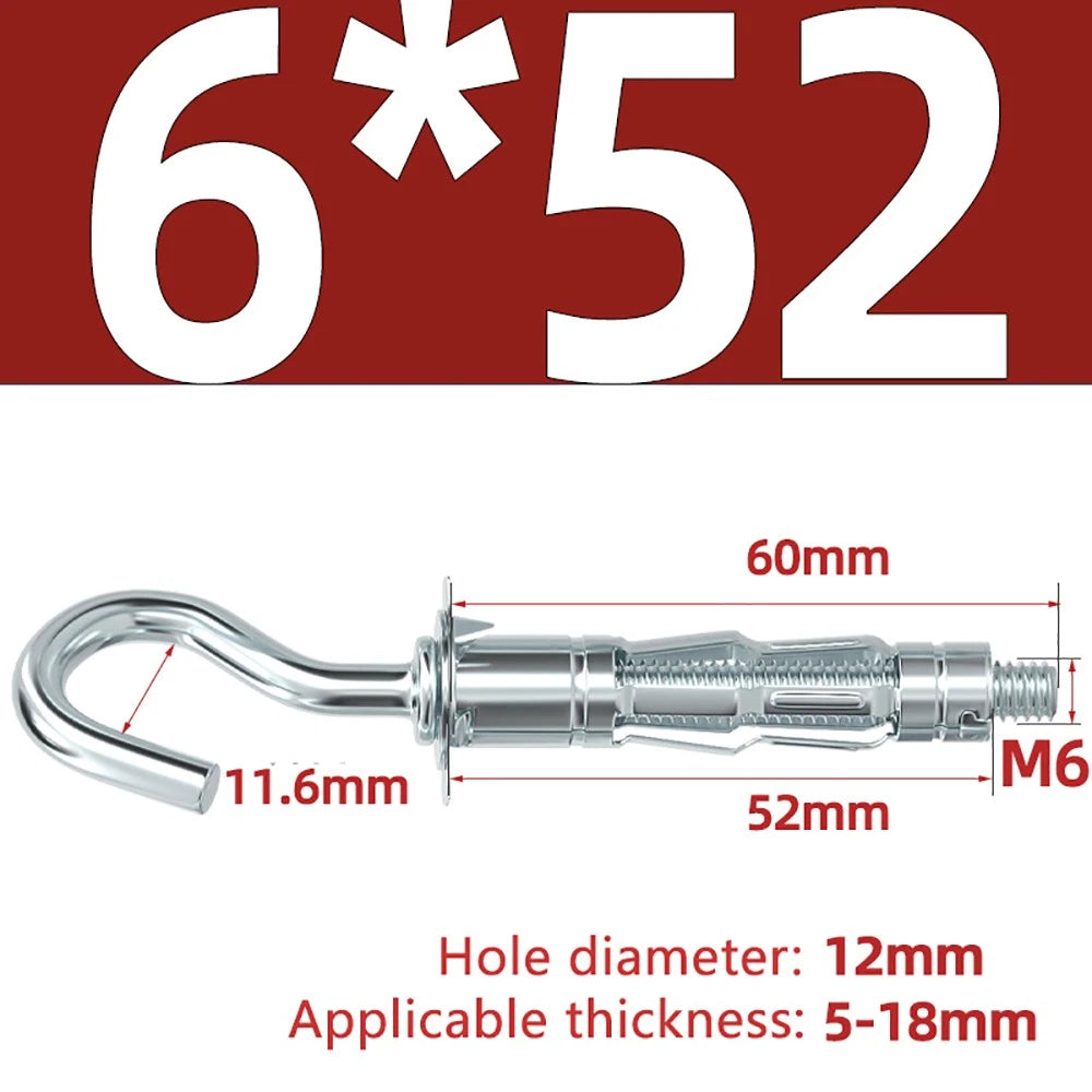 M4–M8 Metal Drywall Expansion Bolts | Hollow Wall Anchors for Plasterboard & Drywall