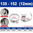 Stainless Steel Hose Clamps Jubilee Type Pipe Tube Clips 201steel 6mm To 289mm