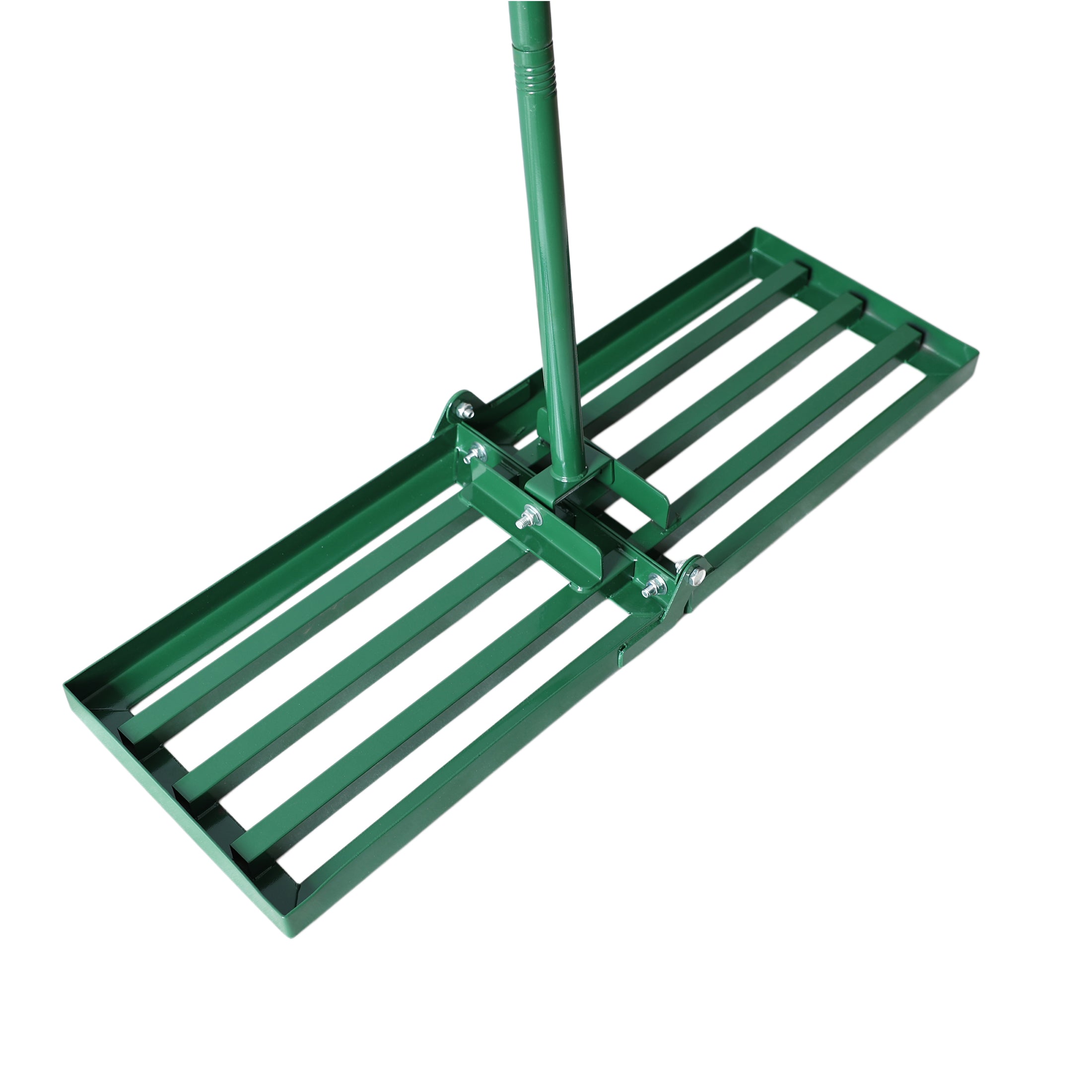 Garden backyard farmland golf course compost sand leveling with 79.5 long handle heavy duty tool lawn leveling rake