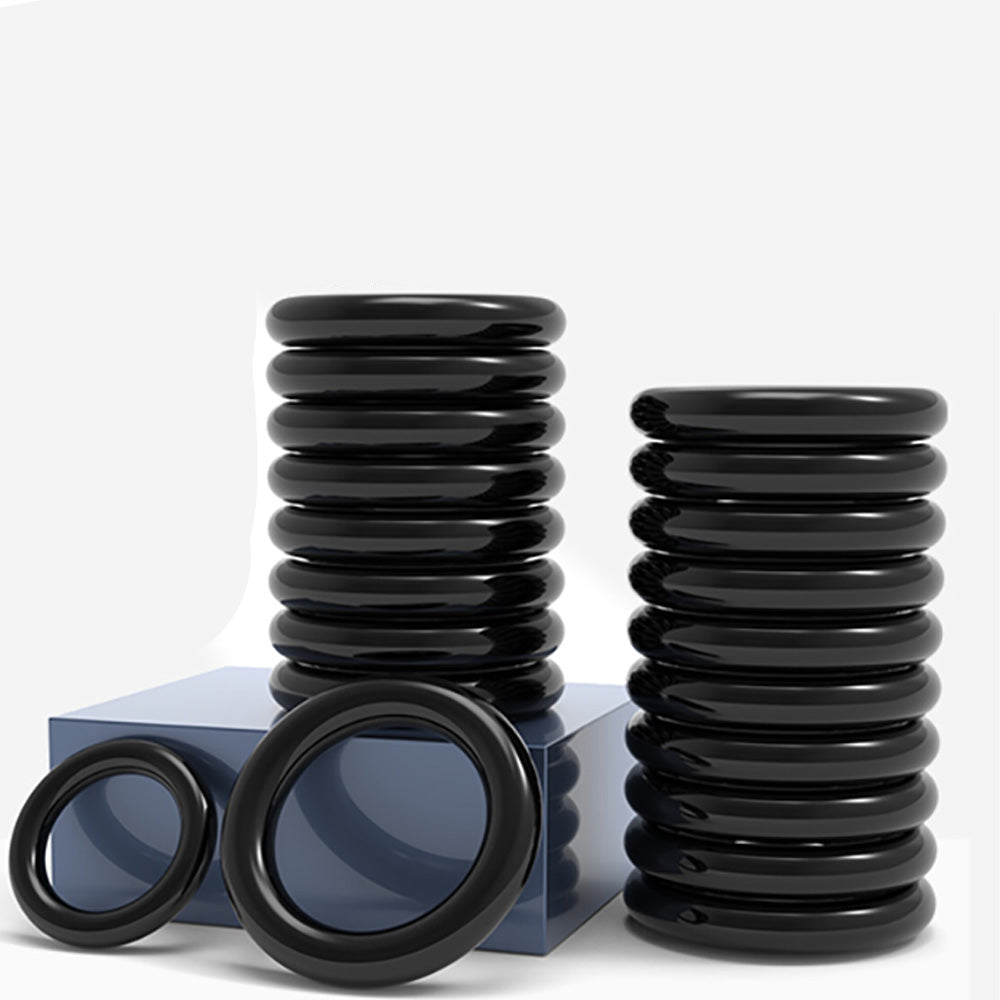1.9mm Cross Section O-Rings NBR Nitrile Rubber 5mm - 140mm OD Oil Resistant Seal
