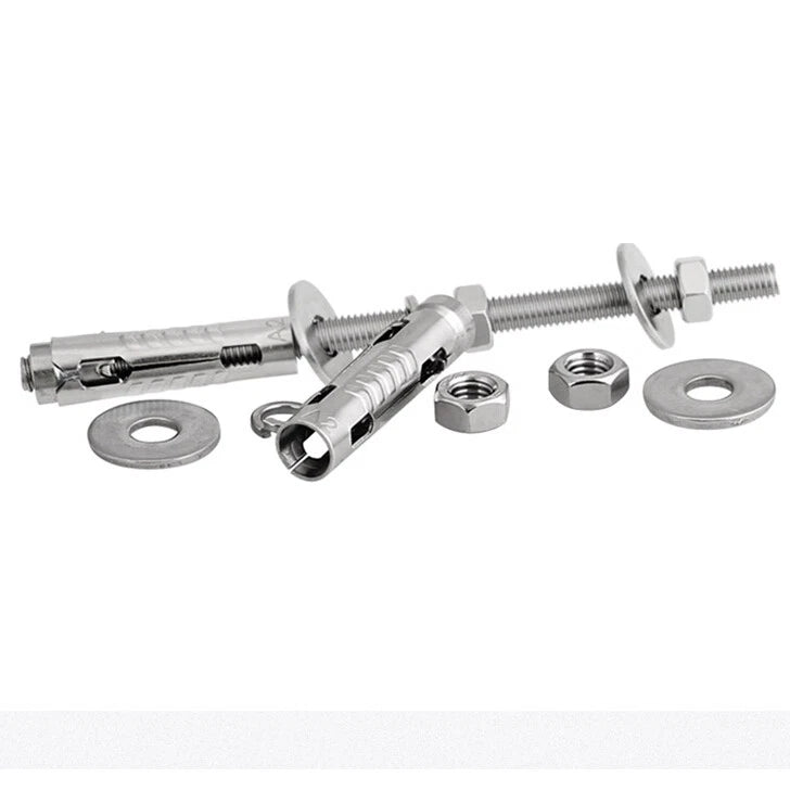 BRICK WALL MASONRY CONCRETE ANCHORS THROUGHBOLT LONG THREADED EXPANSION BOLTS