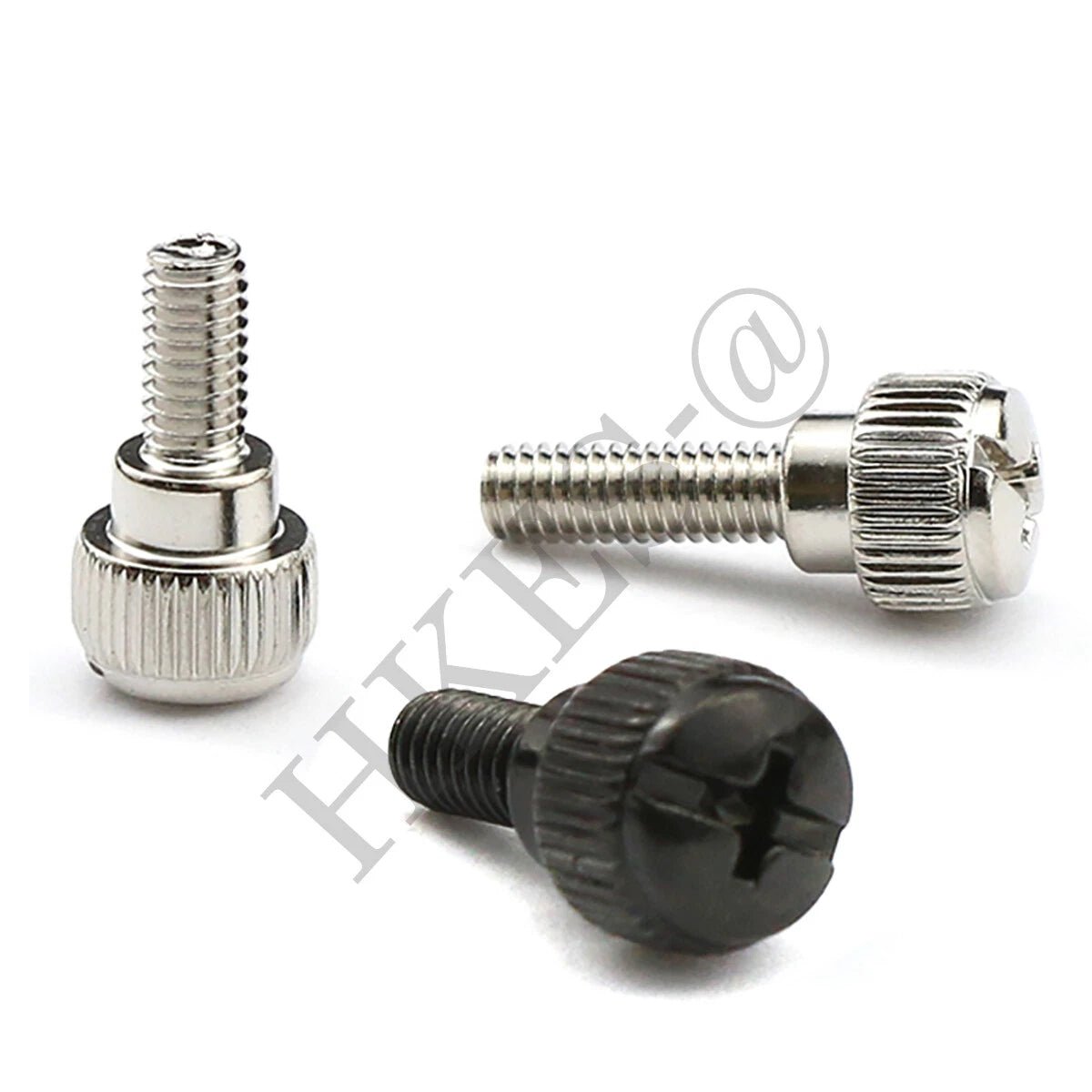 Phillips Step Knurled Thumb Screws – Carbon Steel Hand Grip Knob Bolts M3 M4 M5 M6 - HomeDIYer