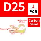 Unlined P Clips 4mm - 50mm Hose Conduit Tubing Cable Holder Insulating hose clamp - HomeDIYer