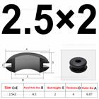 Wiring Grommets - Rubber Open Grommet - Cable Hole Plug Bung Wire Cable Protect