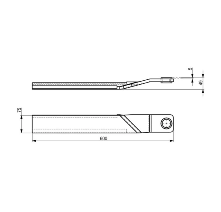 Replacements Blade for Two Set of Mower Cutter