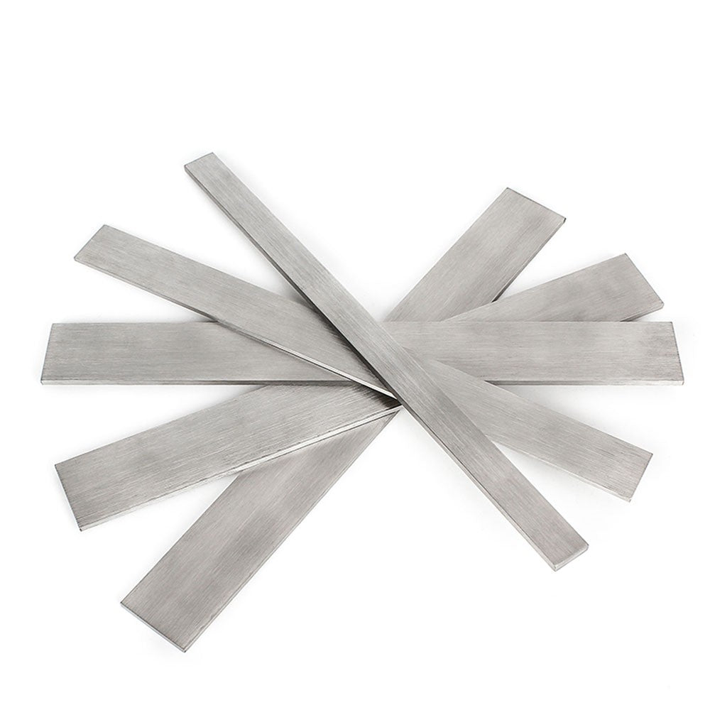 304 Stainless Steel Flat Bar Metal Plate Strip Width 10mm-80mm Thick 3mm to 20mm