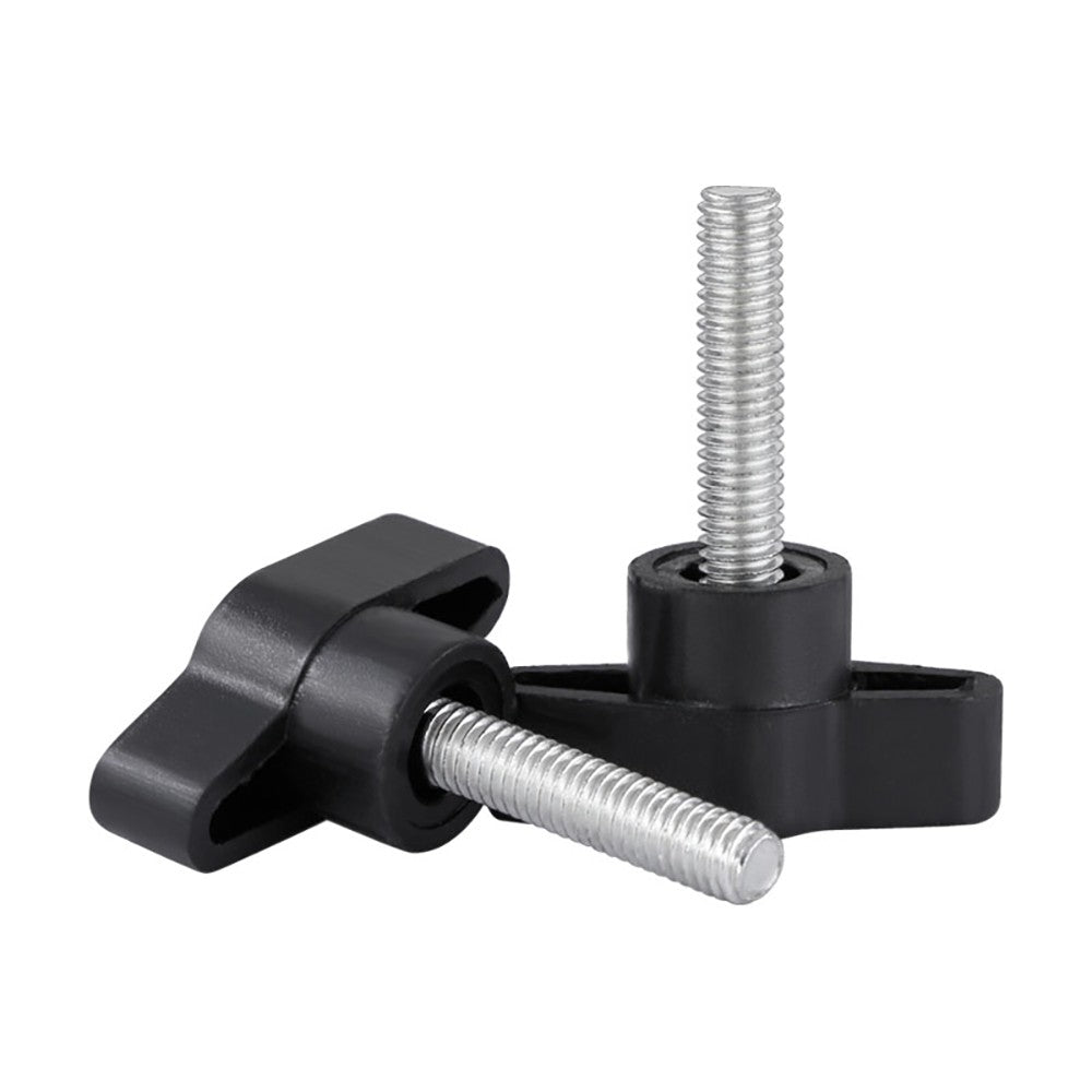 M4 M5 M6 M8 Wing Knob T - Handle Thumb Screw Bolts – Plastic Clamping Knob with Male Thread - HomeDIYer
