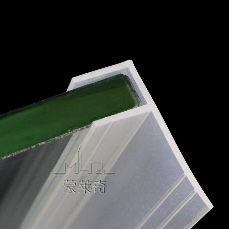 6 - 8F type frameless glass sealing strip left and right paned glass balcony window sound insulation waterproof dustproof strip - HomeDIYer