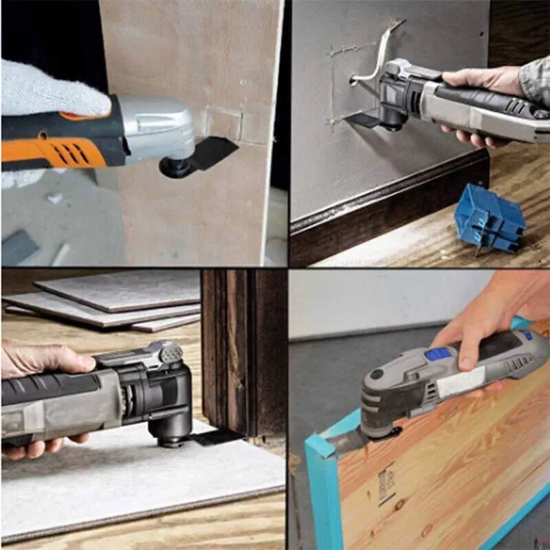 20Pc Oscillating Saw Blade 34mm Multi Tool Blades Quick Release for Wood Cutting - HomeDIYer
