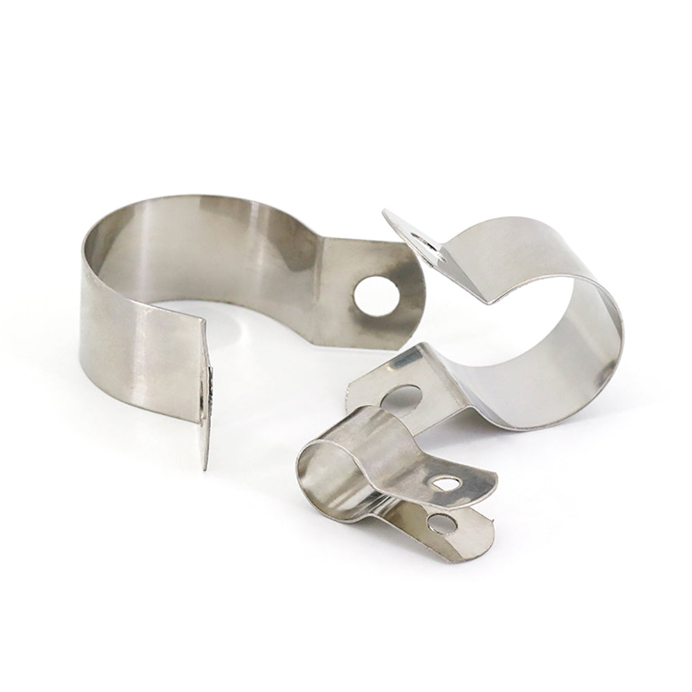 304 stainless steel U-bolt hose clamps are suitable for securing pipes ranging from 10mm to 115mm, including water, electrical, and gas pipes. | HomeDIYer