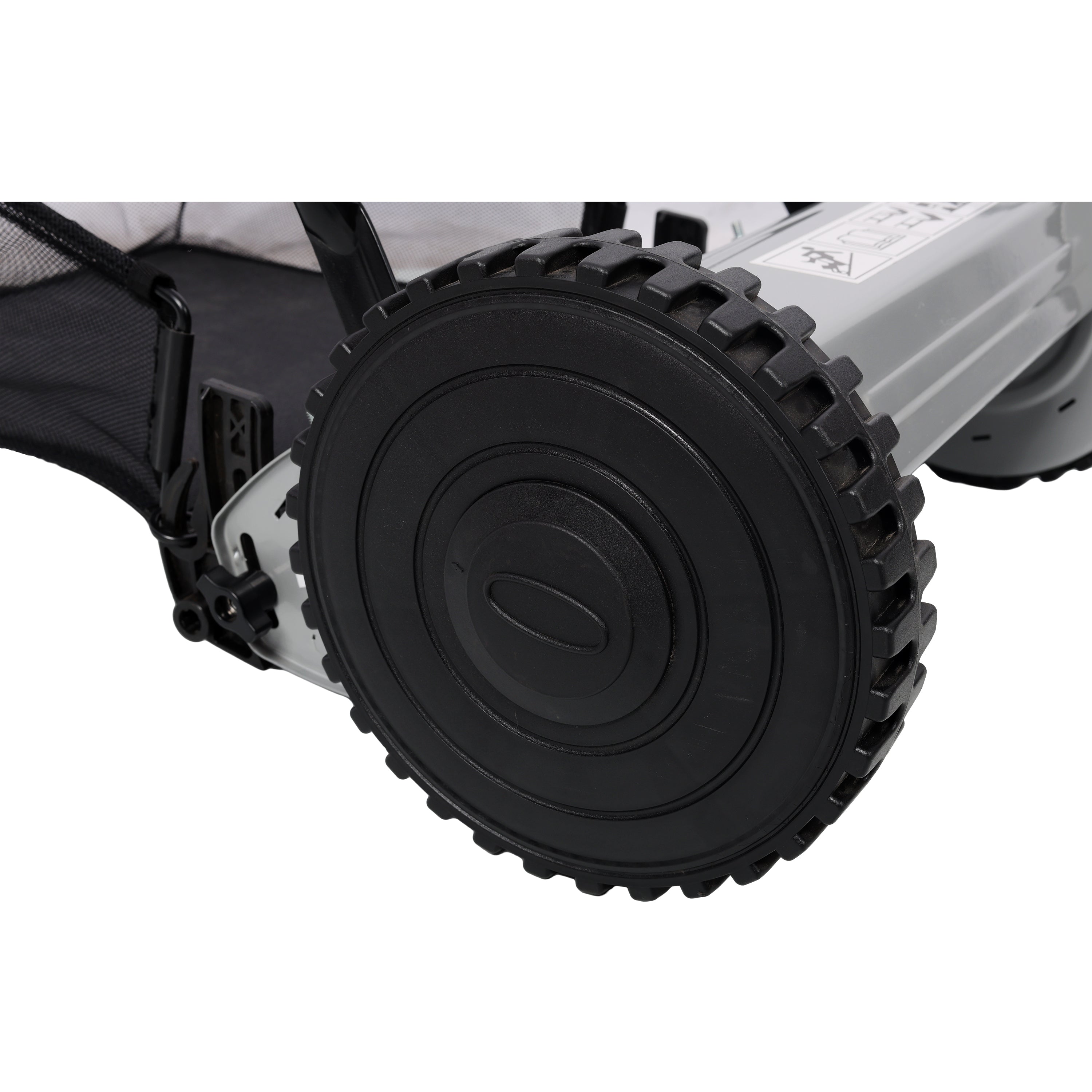 COLOR 14-Inch 5-Blade Push Reel Lawn Mower with Grass Catcher, GRAY COLOR