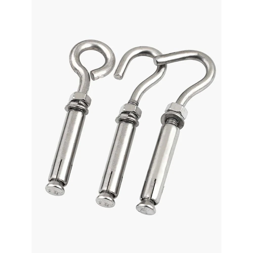 Closed Eye Bolt Expansion Anchor Screws for Concrete Wall — M6 M8 M10 M12