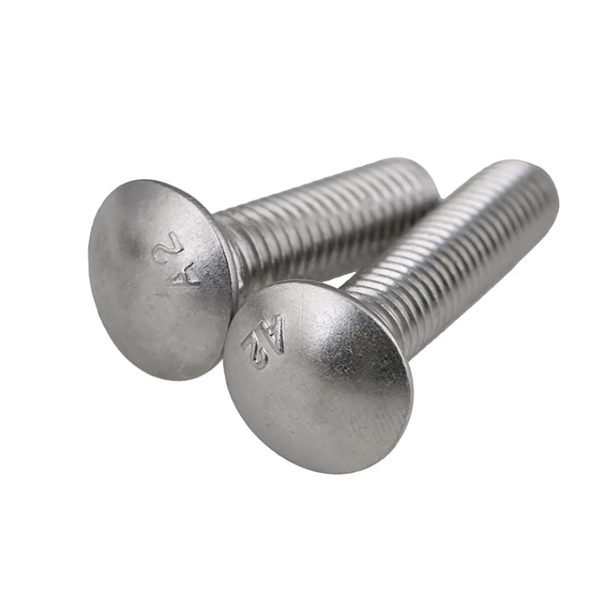 A2 304 Stainless Steel Carriage Bolts — Cup Square Dome Coach Screws M6 M8 M10 M12 - HomeDIYer