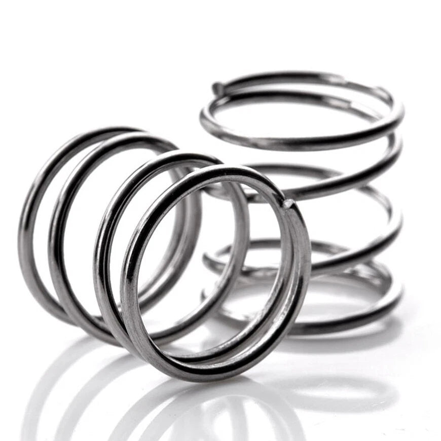 Stainless Steel Compression Springs Spring Ø0.2-2mm wire , OD Ø2-30mm, L= 10-50m