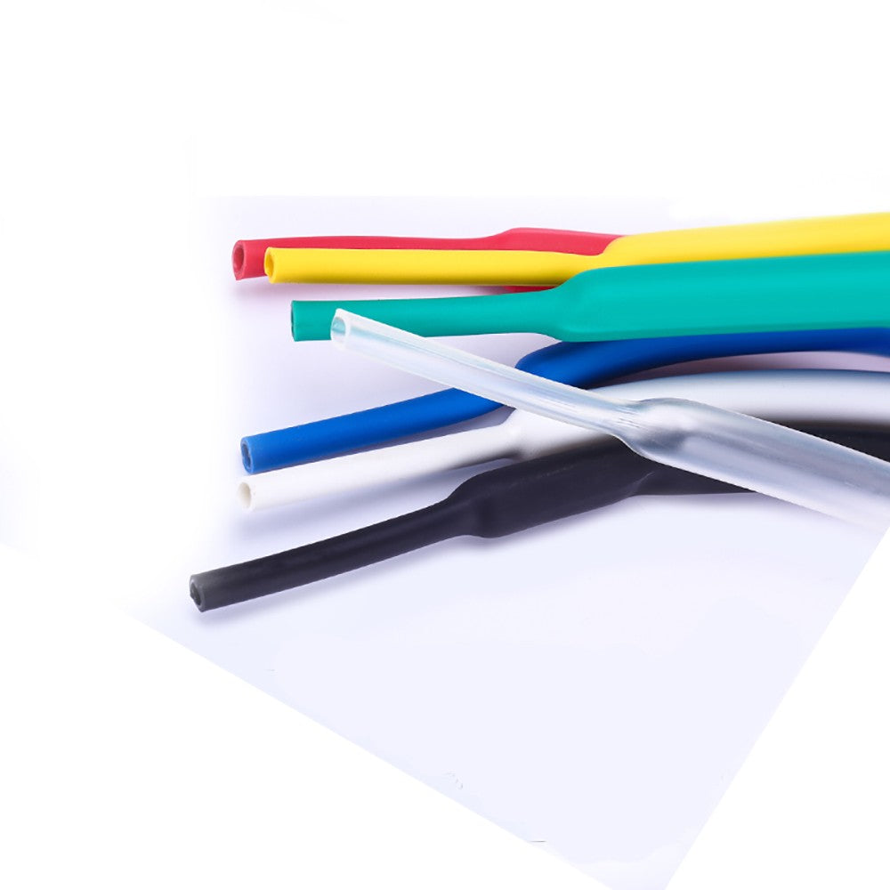 60mm Heat Shrink Tubing 2:1 Ratio — Color-Coded Electrical Cable Wire Wrap Sleeve