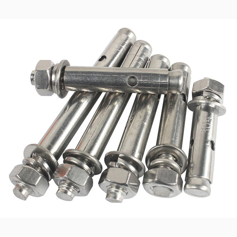 Stainless Steel Masonry Expansion Bolts – M6 M8 M10 M12 M14 M16 M20 Concrete Wall Anchor Screws