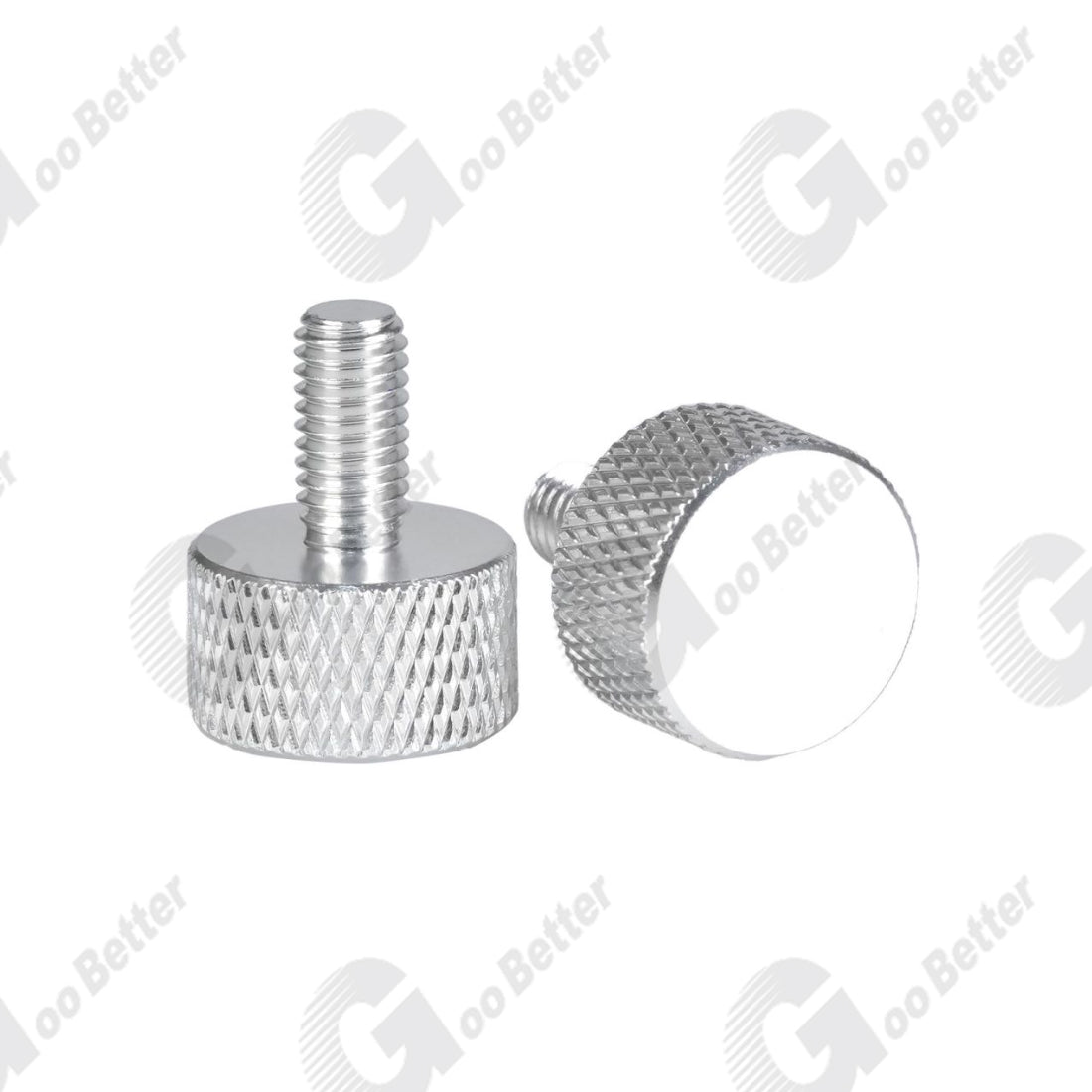 Knurled Thumb Screws M5 M6 Aluminum Alloy DIY Hand Tighten Grip Knob Bolts - HomeDIYer