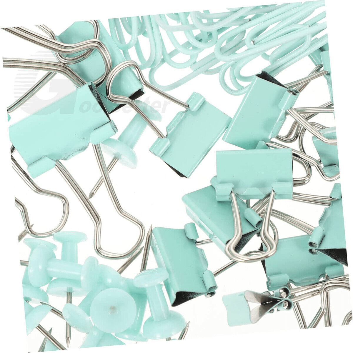 165 Pcs Foldback Staples Paper Clips/Letter Clips For Cards Office Documents - HomeDIYer