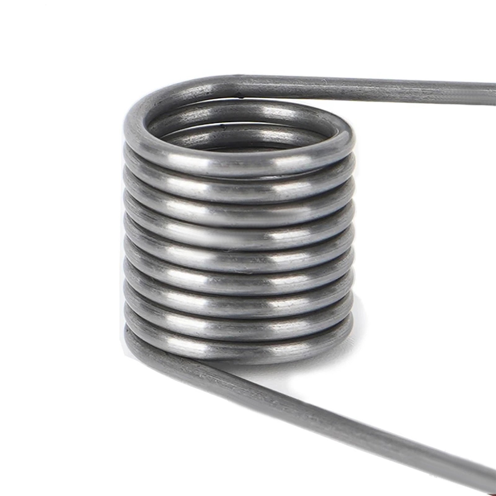 Torsion Spring 3 - 9 Coil (10 pcs), 1.6mm Wire dia, 8 ~ 18mm OD, Left spring Steel - HomeDIYer