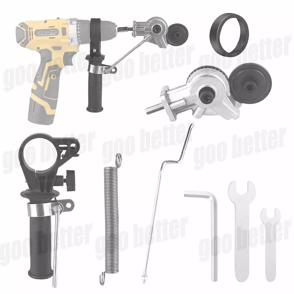 Electric Drill Attachment Nibblers for Cutting Sheet Metal Cutter Saw Tool Kit - HomeDIYer