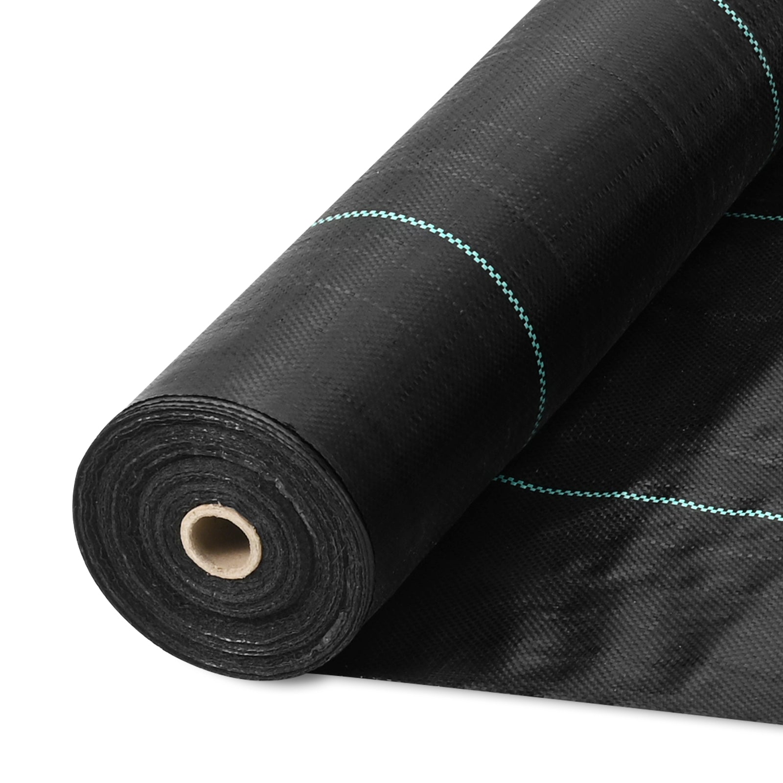 6ft x 300ft Heavy‑Duty 3oz Woven Weed Barrier Landscape Fabric — Professional Ground Cover & Weed Control Mat Black