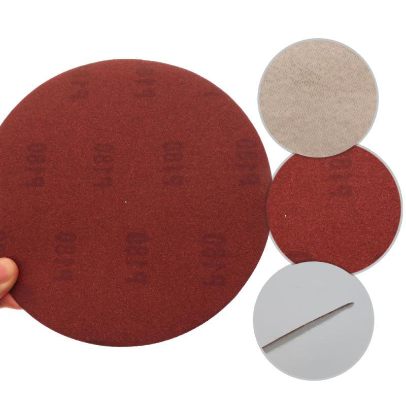Close-up 180mm Dry Sanding Discs - Hook Loop Backing 40-2000 Grit for HomeDIYer Fine Polishing