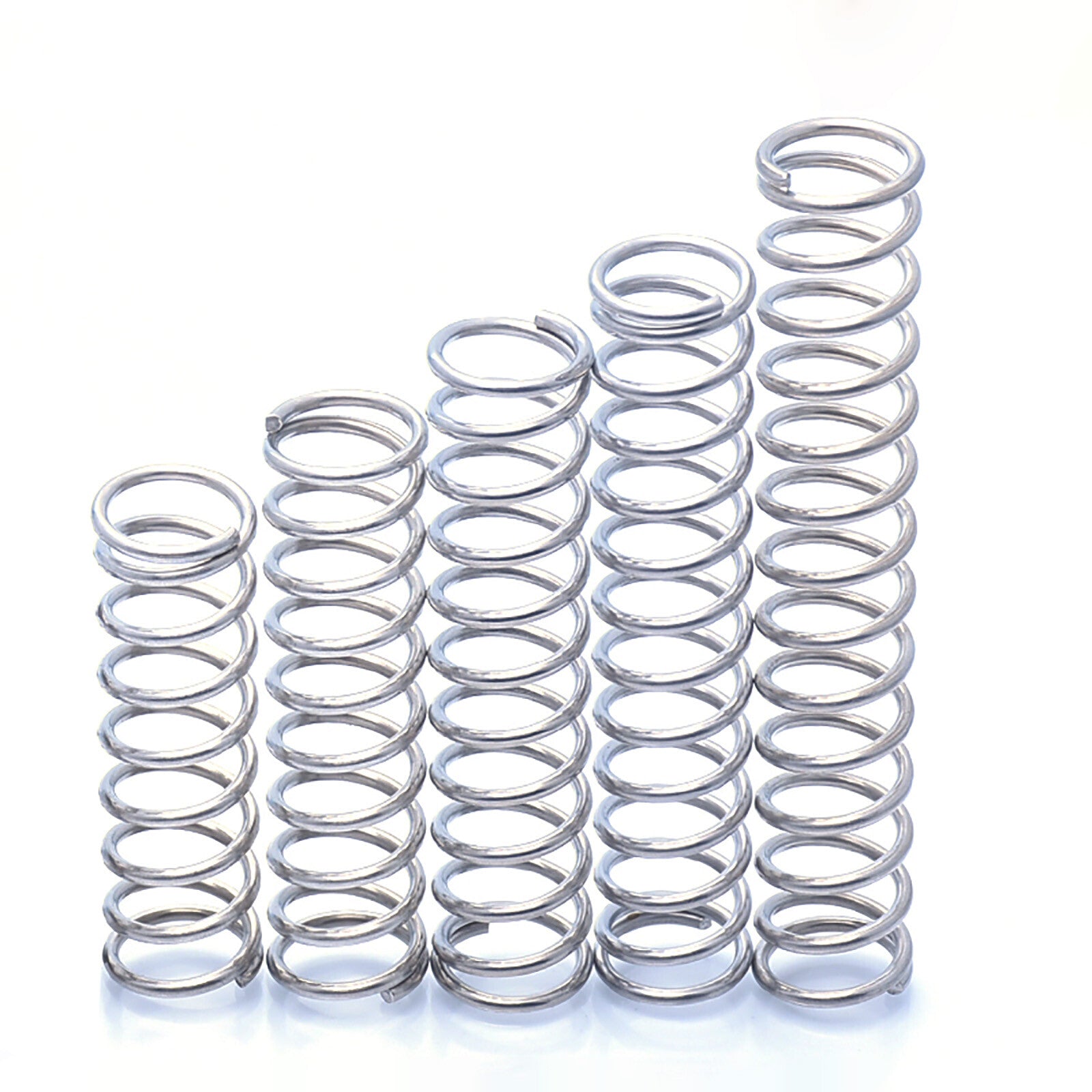 Compression Spring Wire Dia 1.0mm Pressure-Coil Springs A2/304 Stainless Steel