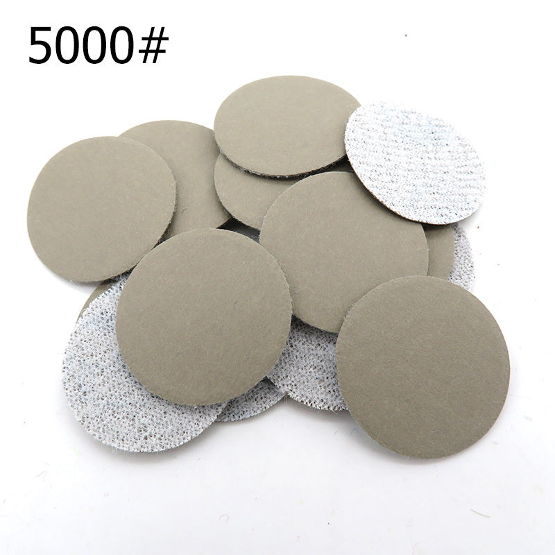 Wet and Dry Sanding discs 25mm 1inch Sandpaper Film Pads 60#-10000# GRIT 21pcs
