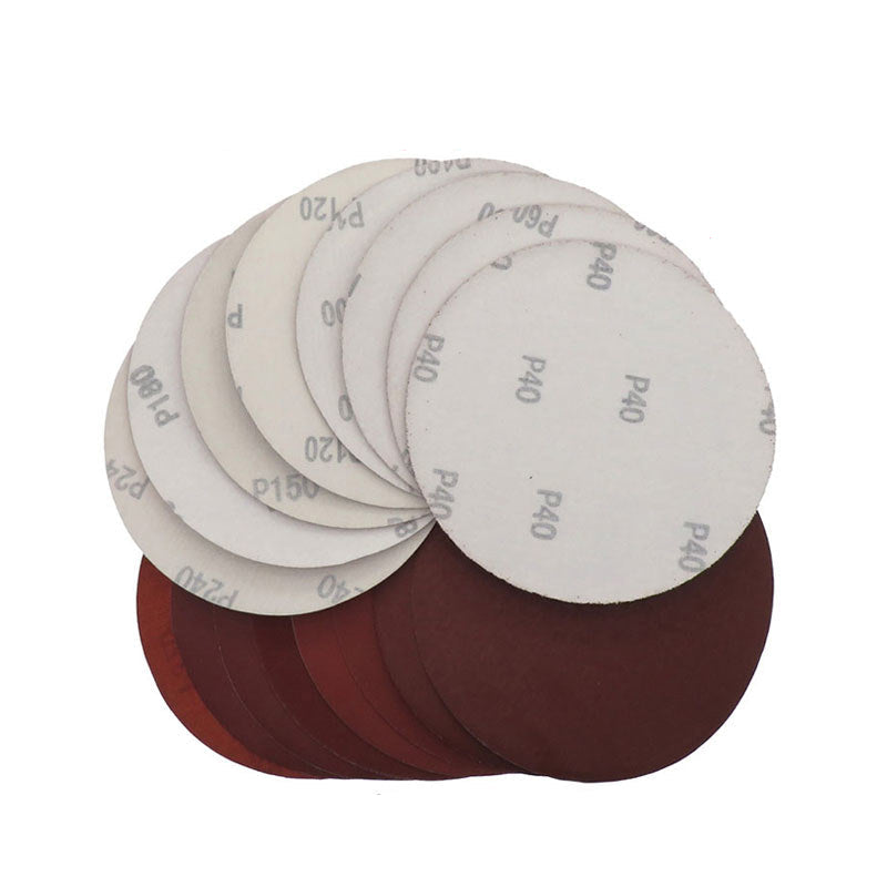 180mm Dry Sanding Discs with Black Hook Loop Backing - 40-2000 Grit for HomeDIYer Wood/Metal Sanding
