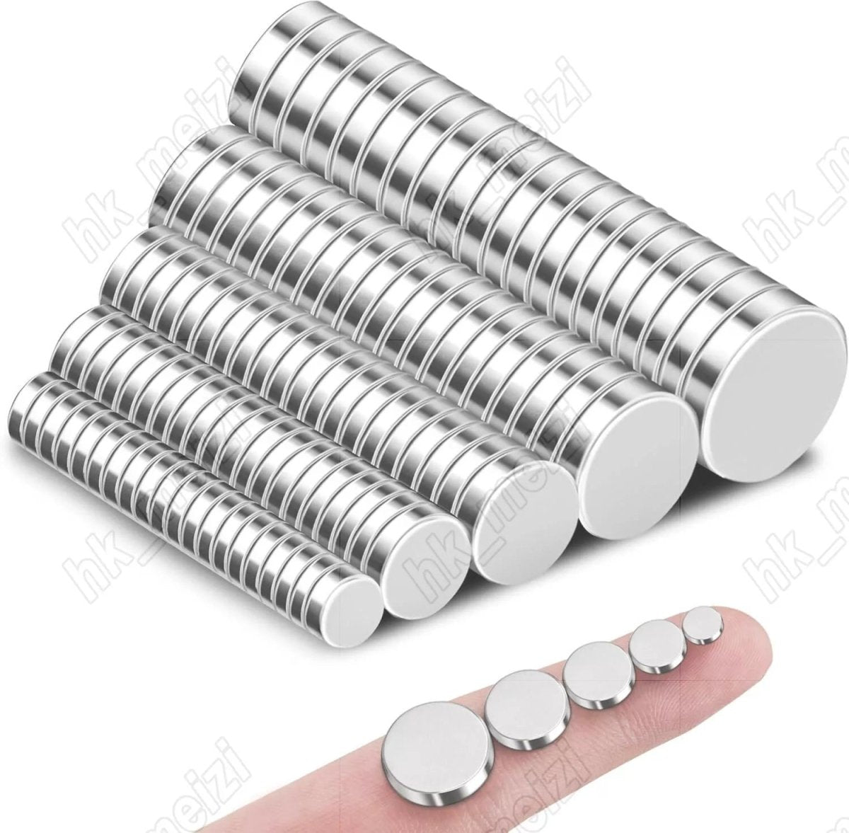 100x 3mm X 1.5mm Neodymium Disc Magnets – Strong Rare Earth – Warhammer / Fridge