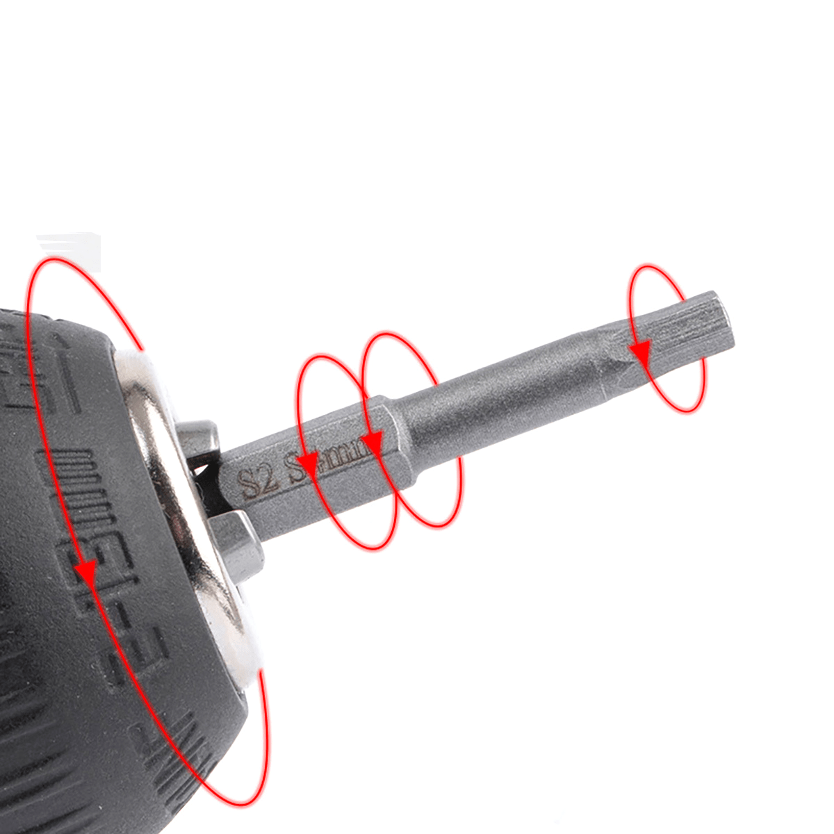 10Pcs 1.5 - 12mm Drill Bits Hex Screwdriver Set With Magnetic Allen Bit Shank 1/4" - HomeDIYer