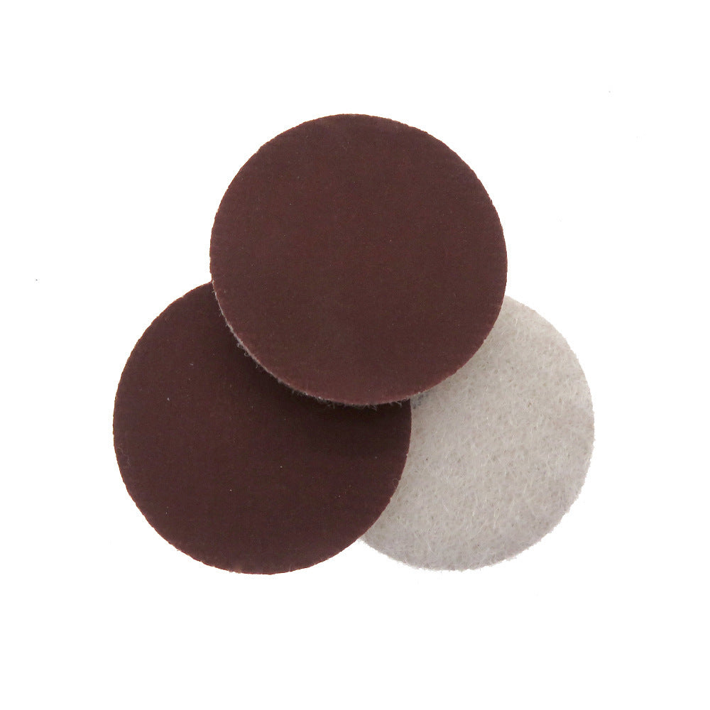 Round Dry Wet Sanding Disc Sandpaper Hook Loop Red 1 inch 25mm 60-2000 Grit