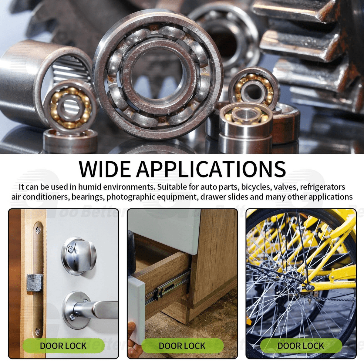 580Pcs Metal Bearing Balls Steel Precision 1mm To 10mm for Bicycles Skateboard Casters - HomeDIYer