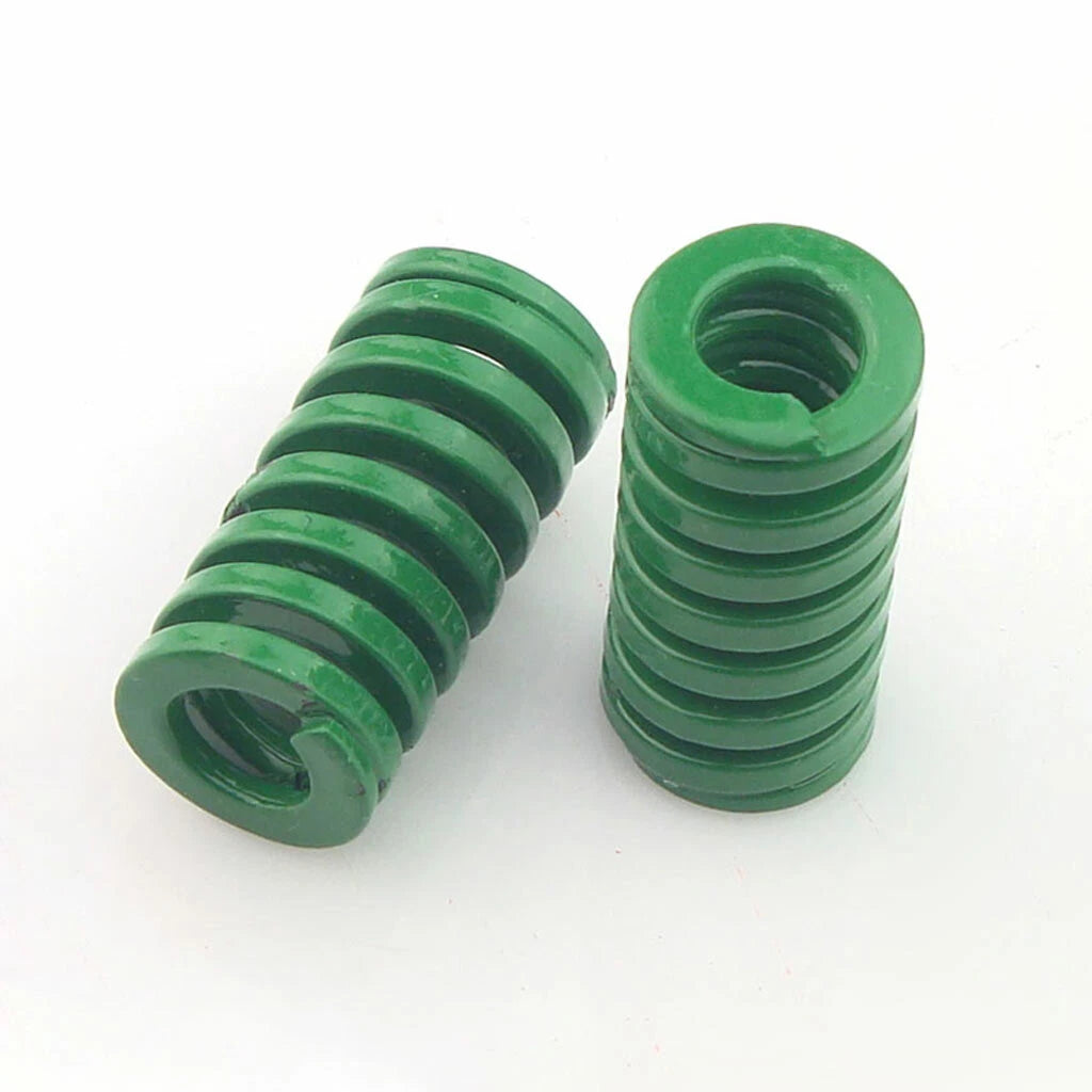 Die Springs OD 8-40mm Heavy Duty Load Green Compression Mould Spring All Sizes