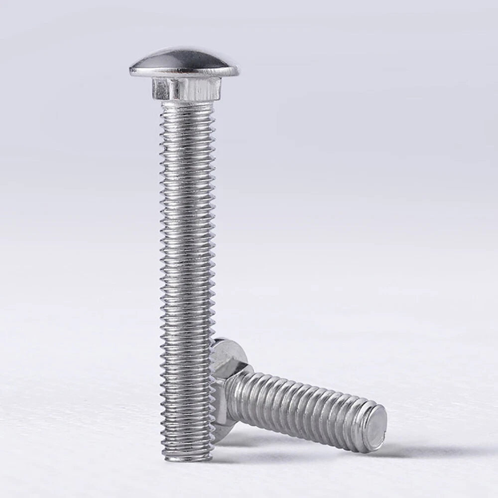 M6 M8 COACHs CUP SQUARE DOME CARRIAGE BOLTS SCREWS A2 304 STAINLESS STEEL