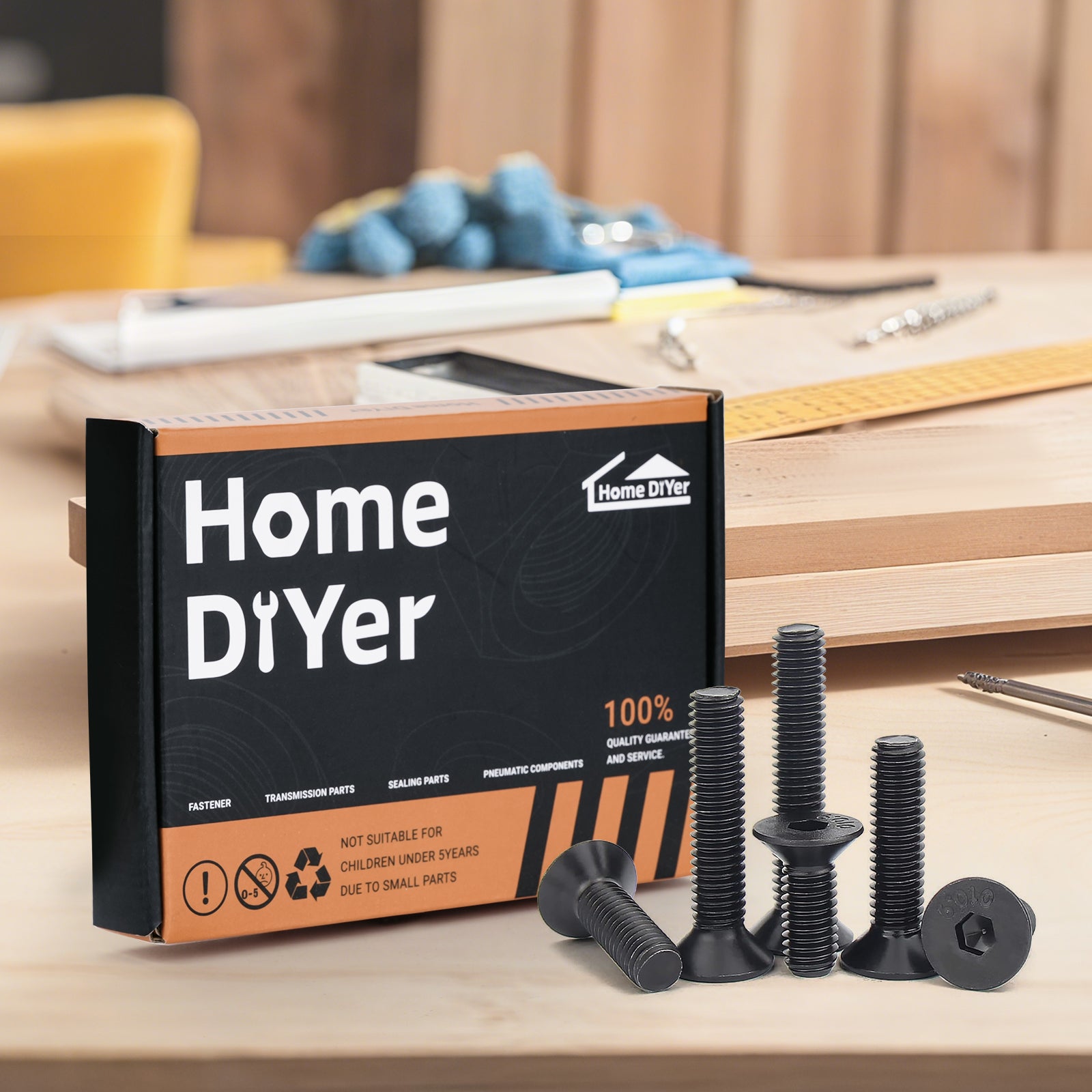 M3 M4 M5 M6 M8 COUNTERSUNK SCREWS ALLEN KEY SOCKET BOLTS HIGH TENSILE STEEL 10.9